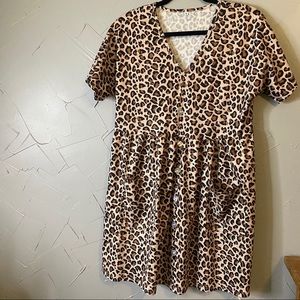 Leopard Print Dress